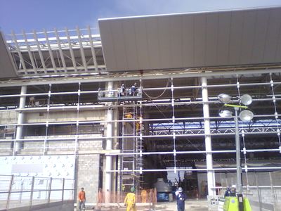 Foto 51 — Andaimes — Pórtico Real