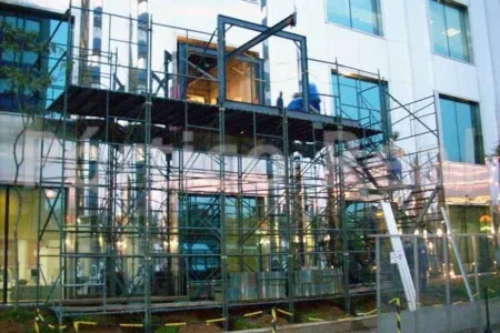 Pórticos para obra em São Paulo com suporte técnico