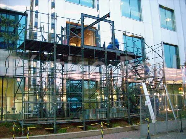 Pórticos para obra em São Paulo com suporte técnico