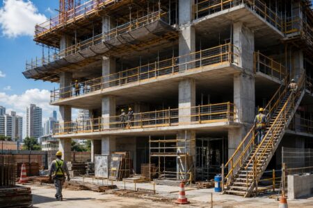 Segurança em canteiro de obras: regras da NR-18